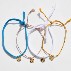 Gold Cactus Bracelet 8mm