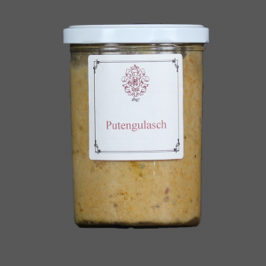 Putengulasch im Glas
