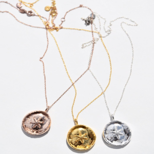 Rose Gold Starburst Necklace
